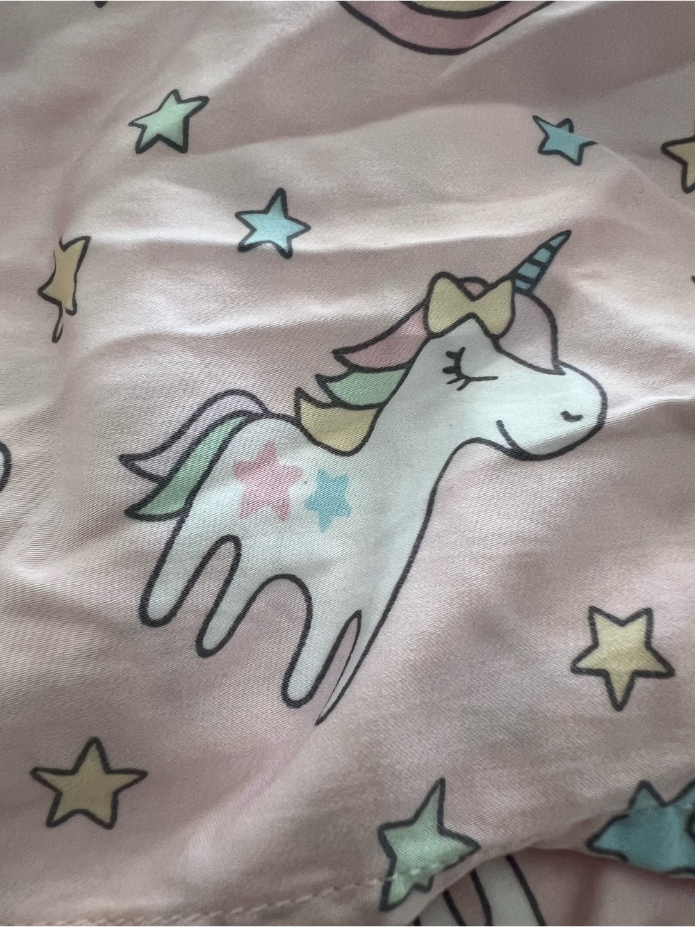 Unicorn twin sheet set